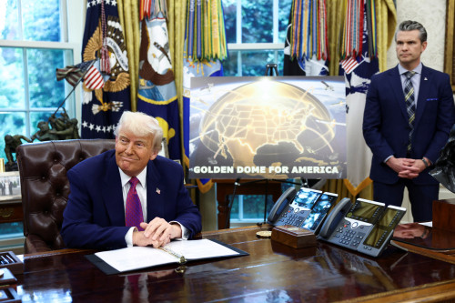 Trump selects $175 billion Golden Dome defense shield design, appoints leader