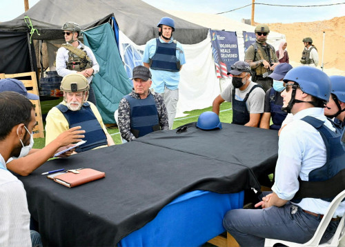 US envoy Witkoff visits the Gaza aid operation that the UN calls unsafe