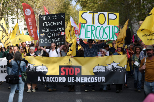 EU-Mercosur trade deal still needs work to be acceptable for France, says government
