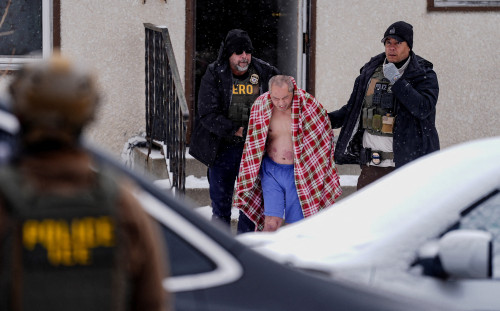 ICE broke into Minnesota home, forced barely clothed man outside into snow