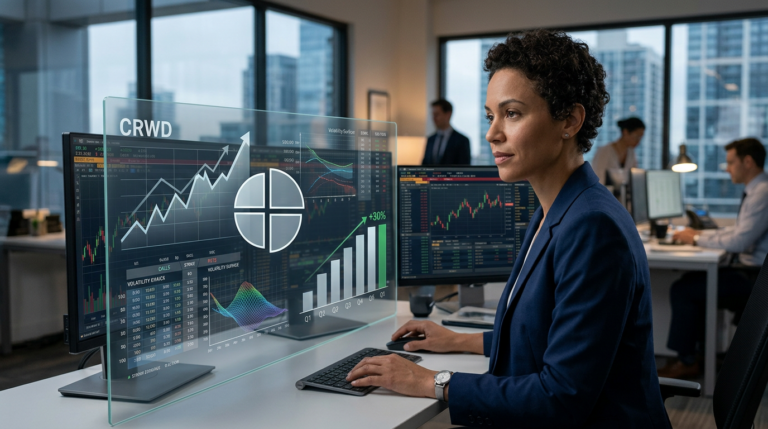 CRWD Just Beat, Split, and Rallied. Now What Does the Options Market Actually Say?