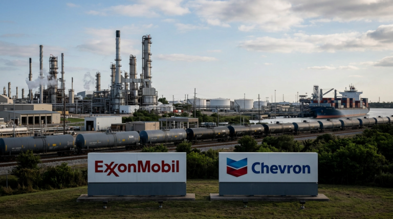 Exxon vs. Chevron. One Reports July 24. One Reports July 31.