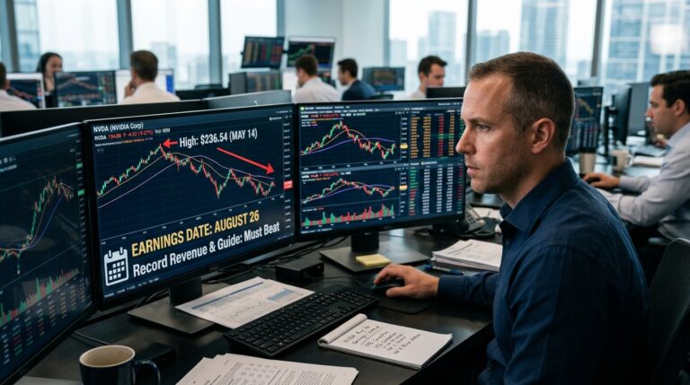 NVDA Is Down 17% From Its High. The August 26 Earnings Date Is the Only Number That Matters.