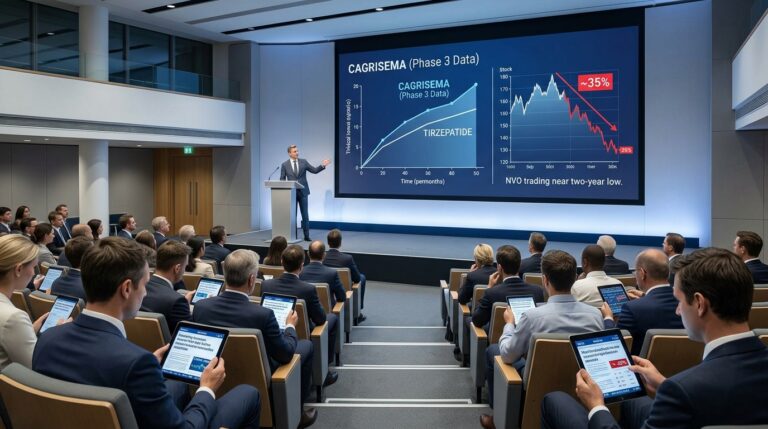 Novo Nordisk Beat Eli Lilly&rsquo;s Drug in a Trial. The Stock Is Still Down 35%.