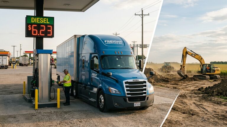 Diesel at $6 Is Splitting Winners From Losers Across the Economy
