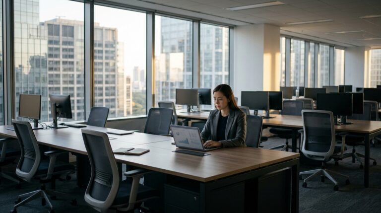 The Bottom of the Ladder Is Gone. White-Collar Work Will Never Look the Same.
